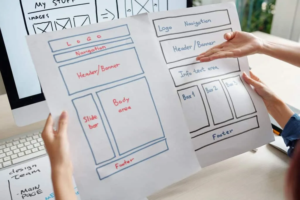 Website-Optimierung-Layout