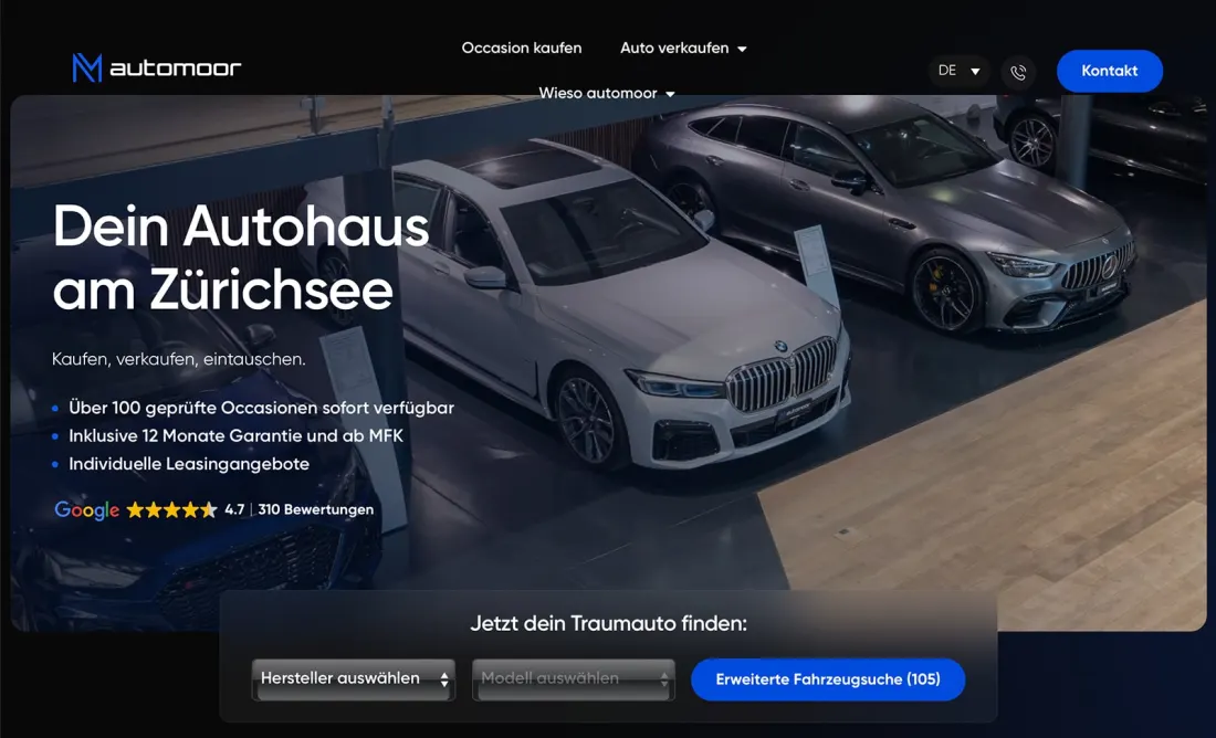 Automoor Website