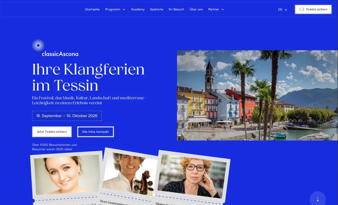 ClassicAscona Website