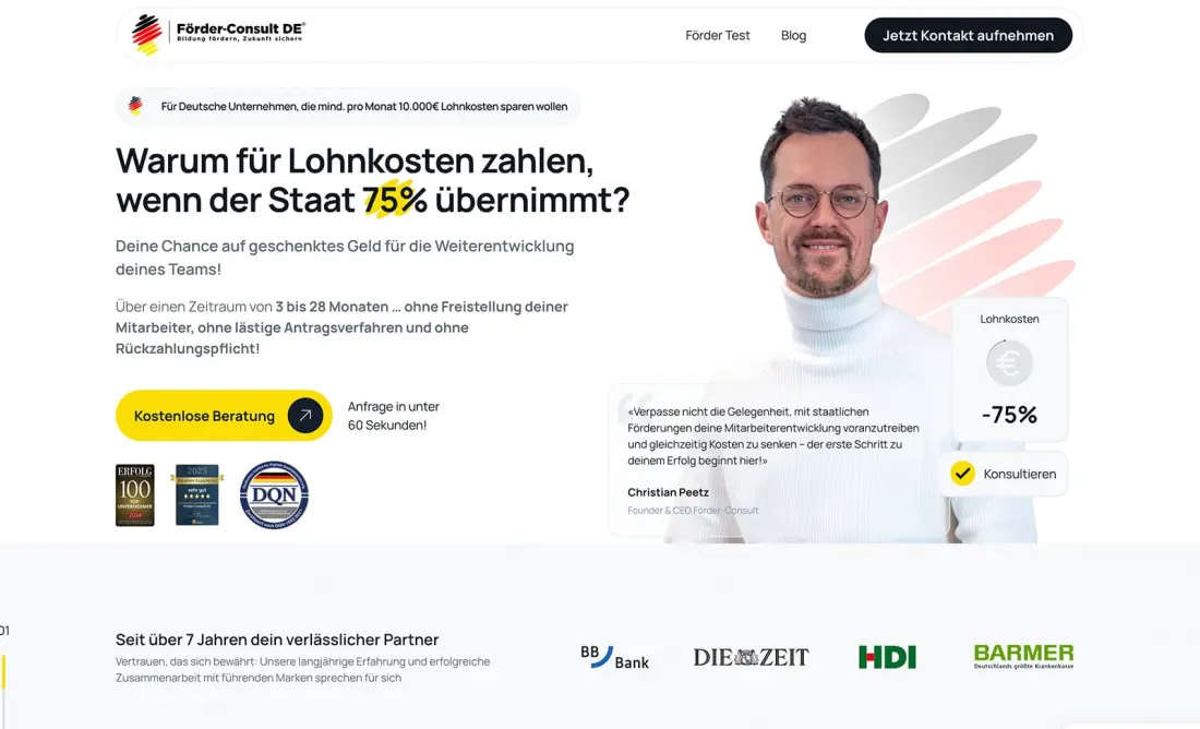 Förder-Consult DE Website