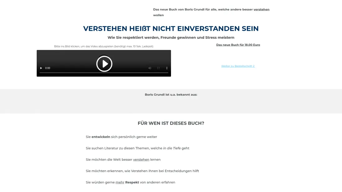 Grundl Institut Website