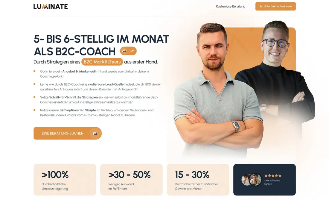 Luminate Website