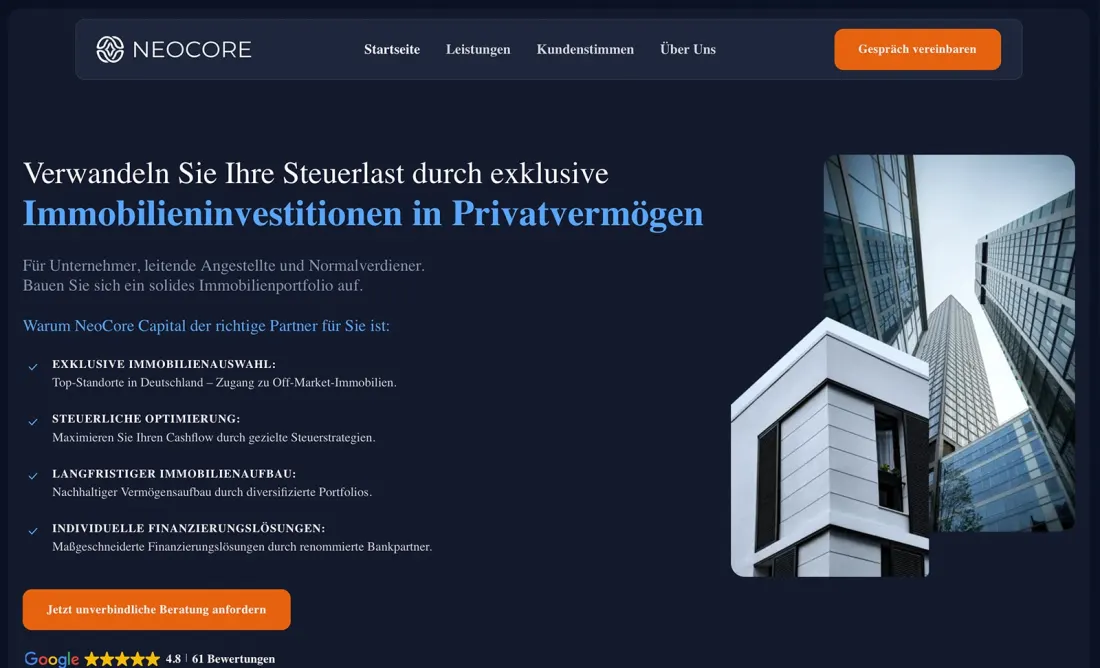 NeoCore Website
