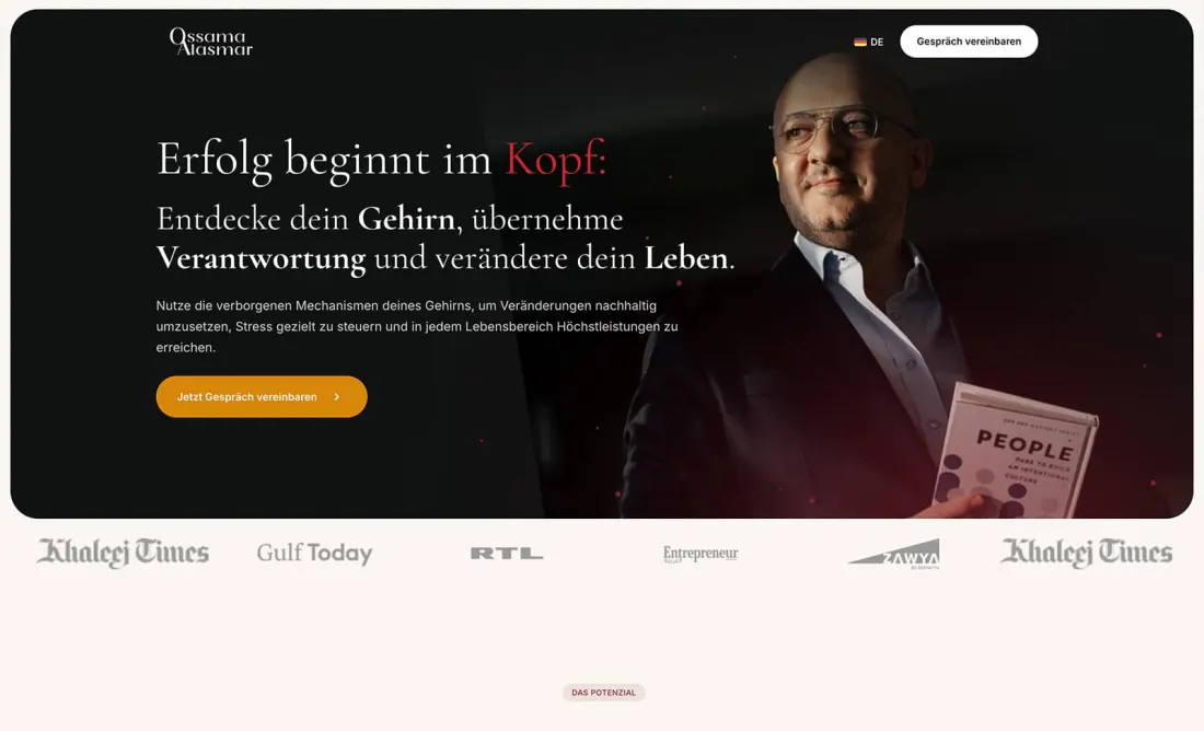 Ossama Alasmar Website
