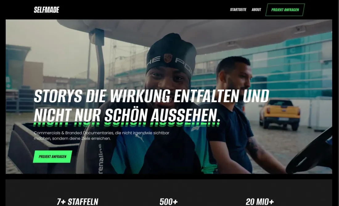 SELFMADE Website