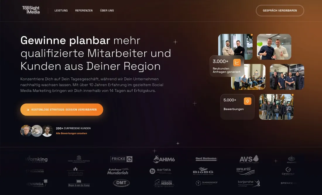 TopSightMedia Website
