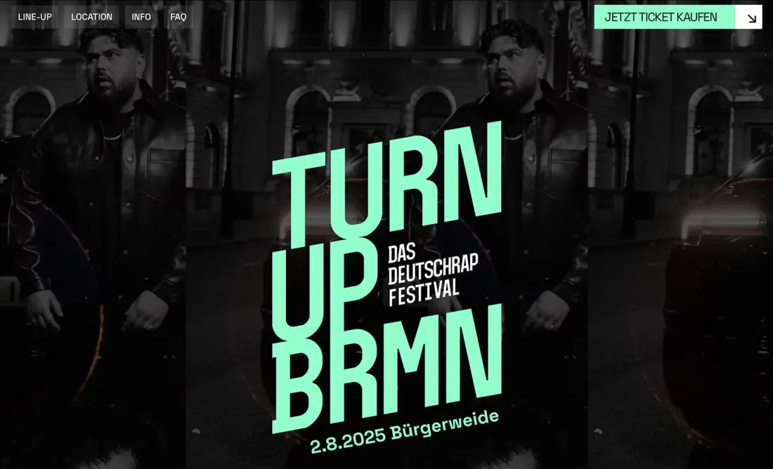 TurnUpBremen Website