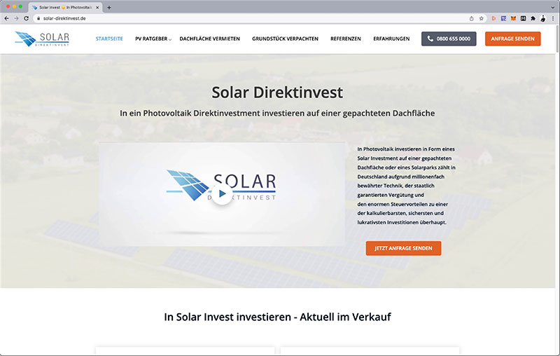 Solar Direktinvest, SichtbarerWerden.de