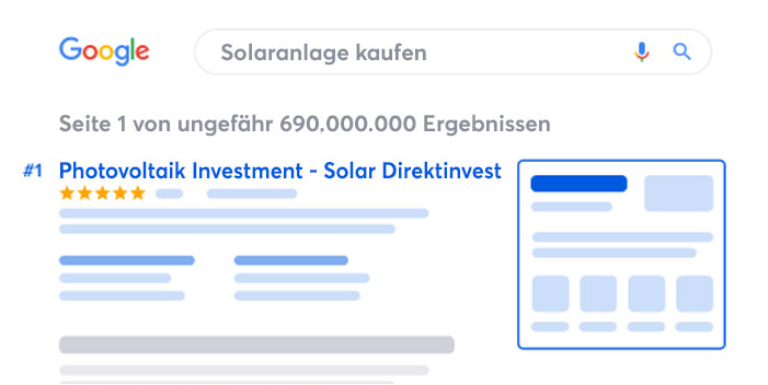 Google Solar, SichtbarerWerden.de