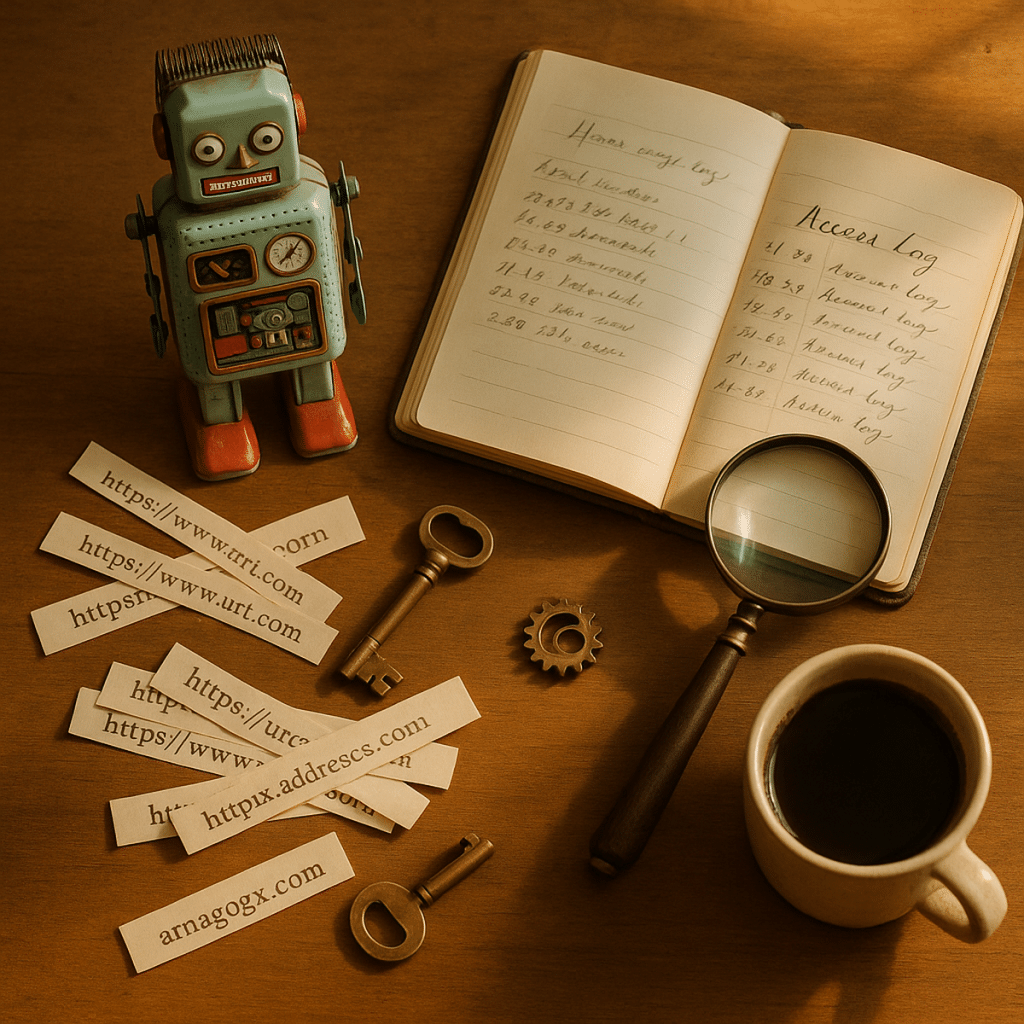 Konzept-Bild zum Glossar-Beitrag gptbot mit photorealistischer Arbeitsplatz-Szene