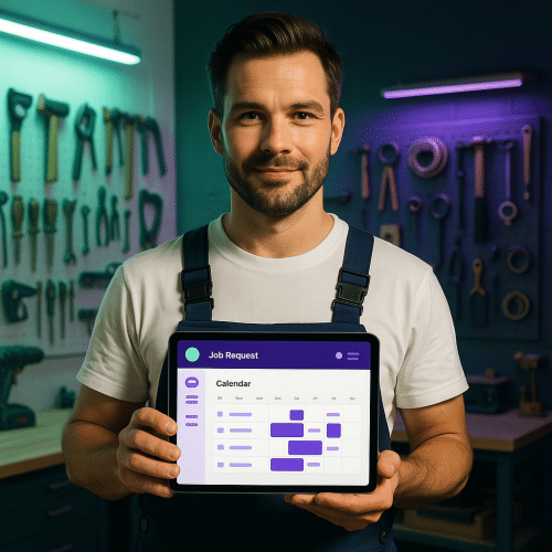 SEO Handwerker Hero: Auftrags-Dashboard